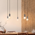 Eglo 43314 - Luster na sajli COULSDON 5xE27/10W/230V