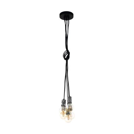 Eglo 43314 - Luster na sajli COULSDON 5xE27/10W/230V