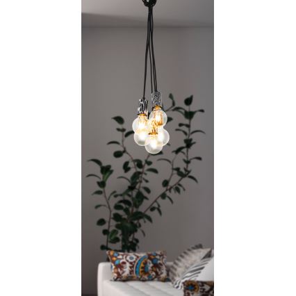 Eglo 43314 - Luster na sajli COULSDON 5xE27/10W/230V