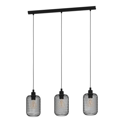 Eglo - Luster na sajli 3xE27/60W/230V