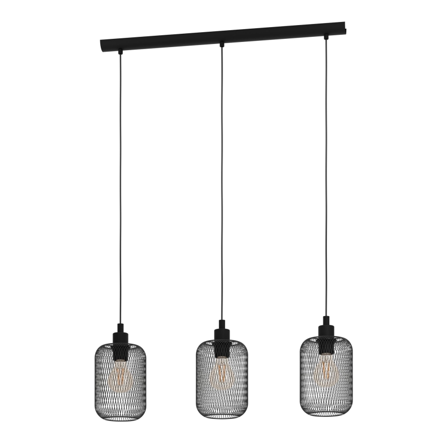 Eglo - Luster na sajli 3xE27/60W/230V