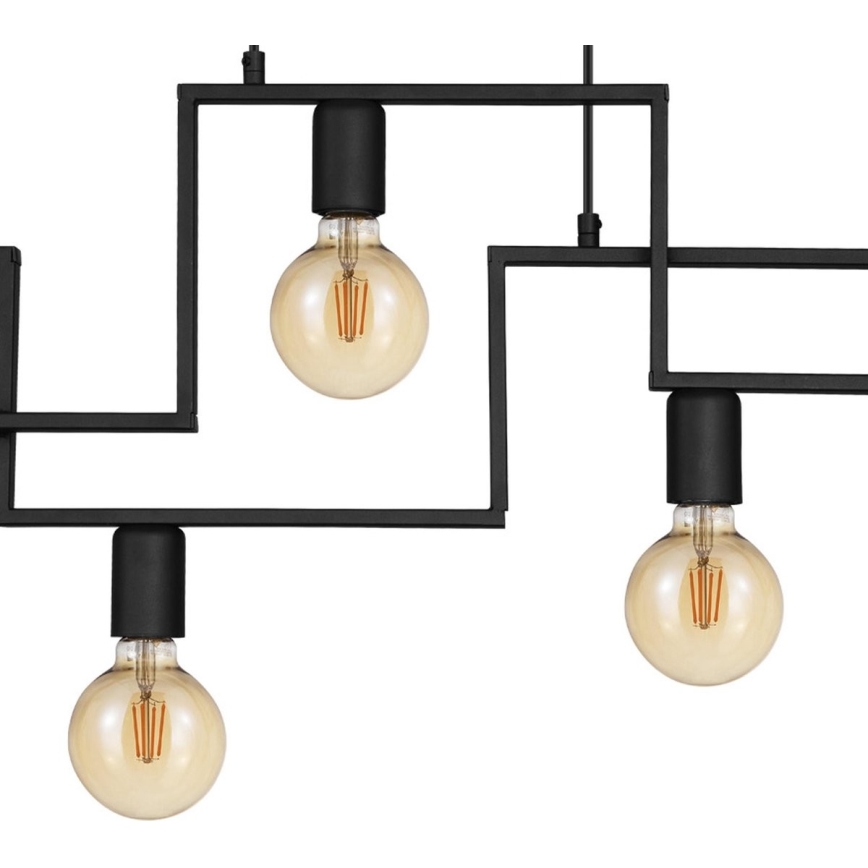 Eglo - Luster na sajli 7xE27/60W/230V