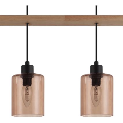 Eglo 43368 - Luster na sajli COOLMONT 4xE14/40W/230V
