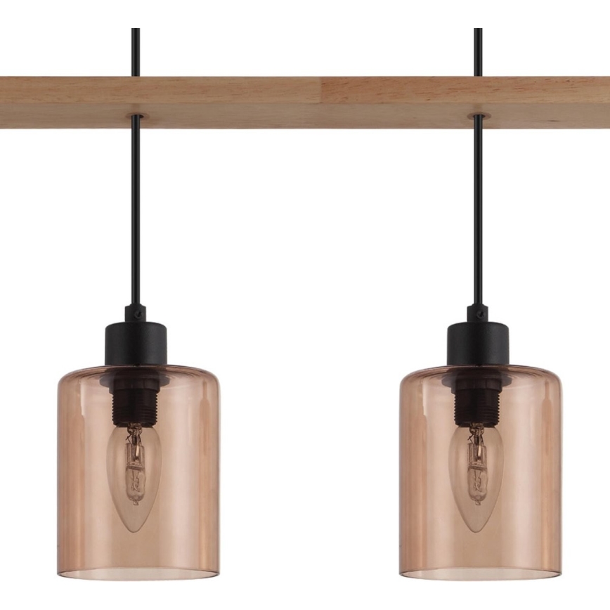 Eglo 43368 - Luster na sajli COOLMONT 4xE14/40W/230V