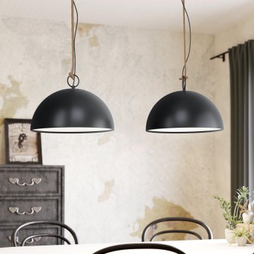 Eglo 43397 - Luster na sajli HODSOLL 2xE27/40W/230V