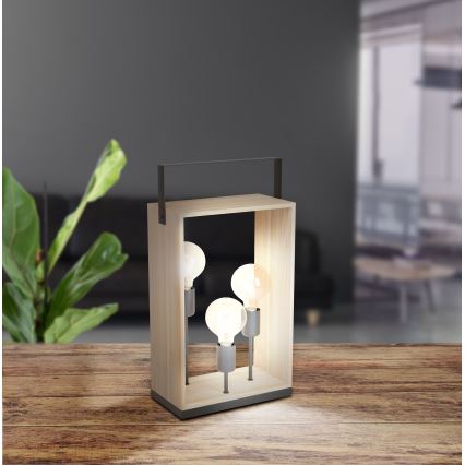 Eglo - Stona lampa 3xE27/40W/230V