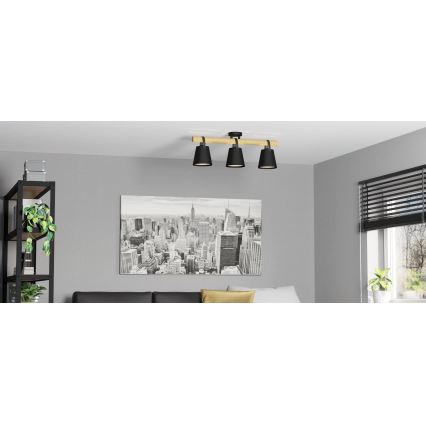 Eglo - Plafonski luster za površinsku montažu, 3xE27/10W/230V