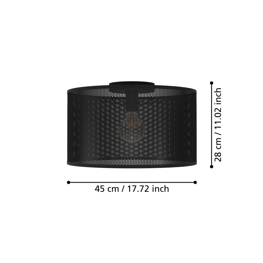 Eglo - Plafonska svetiljka 1xE27/40W/230V