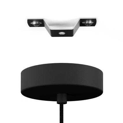 Eglo - Luster na sajli 1xE27/40W/230V hrom