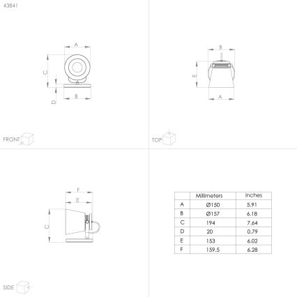 Eglo - Stona lampa 1xE27/28W/230V