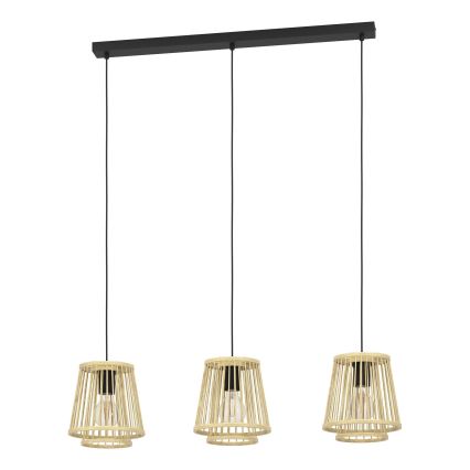 Eglo - Luster na sajli 3xE27/40W/230V
