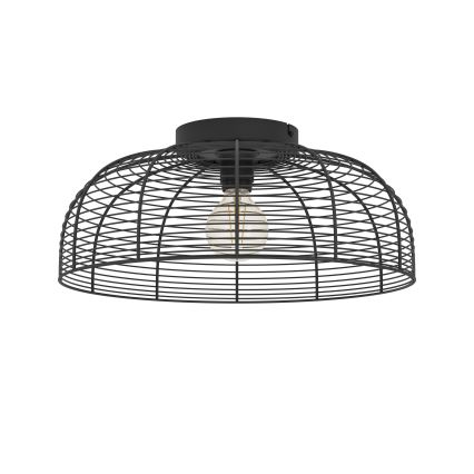 Eglo - Plafonska svetiljka 1xE27/40W/230V crna