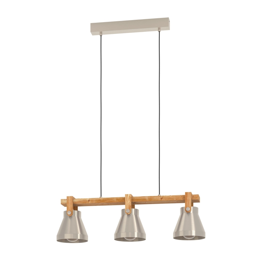 Eglo - Luster на sajli 3xE27/40W/230V