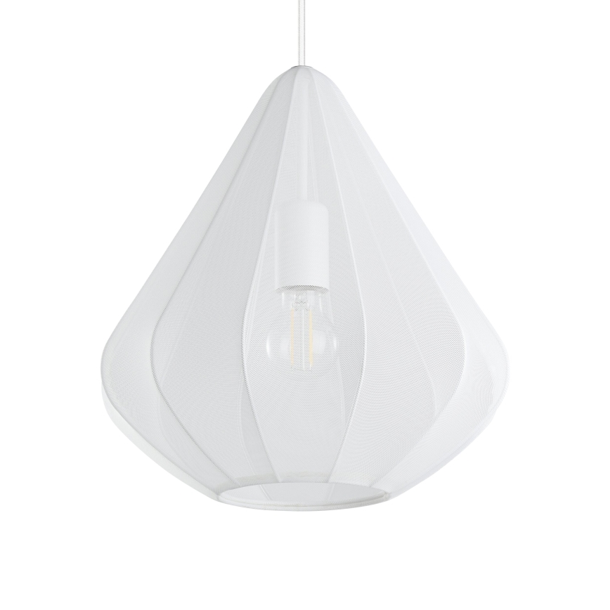 Eglo - Luster na sajli 1xE27/40W/230V pr. 33,5 cm bela