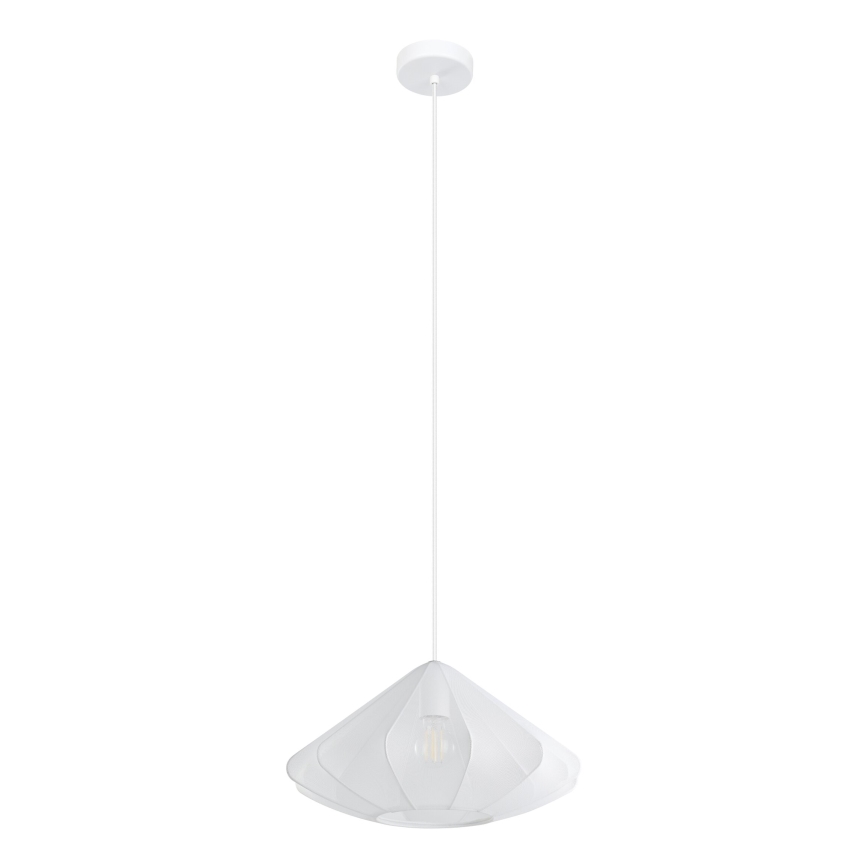 Eglo - Luster na sajli 1xE27/40W/230V, prečnik 42,5 cm, beo