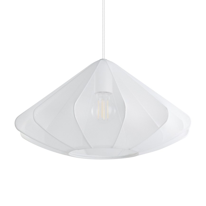 Eglo - Luster na sajli 1xE27/40W/230V, prečnik 42,5 cm, beo