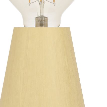 Eglo - Stona lampa 1xE27/40W/230V bež