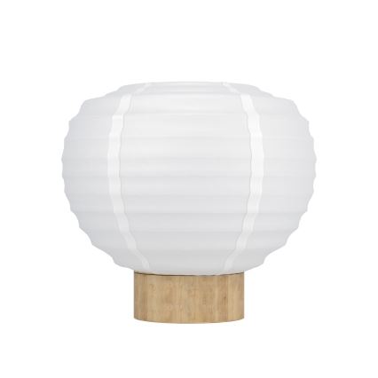 Eglo - Stona lampa 1xE27/40W/230V bela/bež