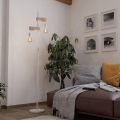 Eglo 44083 - Podna lampa TOWNSHEND 2xE27/10W/230V bela