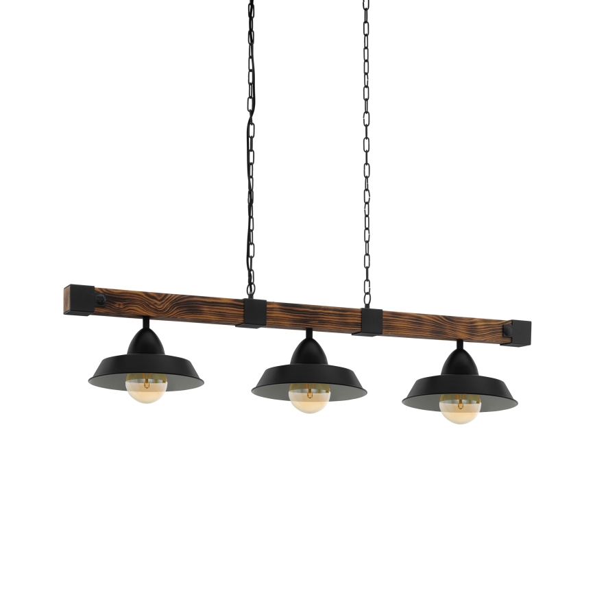 Eglo - Luster sa lancem 3xE27/60W/230V