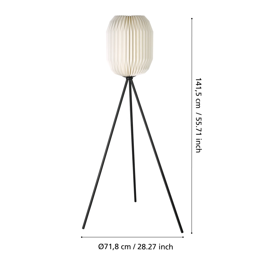 Eglo - Stojeća lampa 1xE27/40W/230V