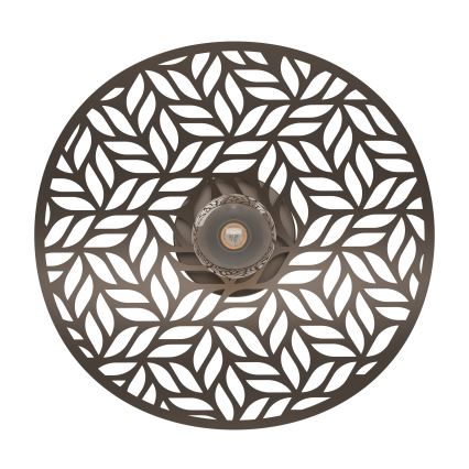 Eglo - Plafonsko svetlo 1xE27/60W/230V prečnik 40 cm u bronzanoj boji