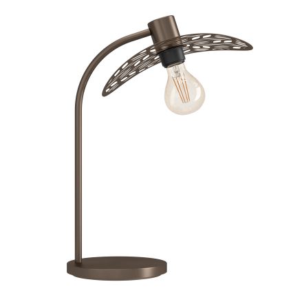 Eglo - Stona lampa 1xE27/60W/230V bronzana