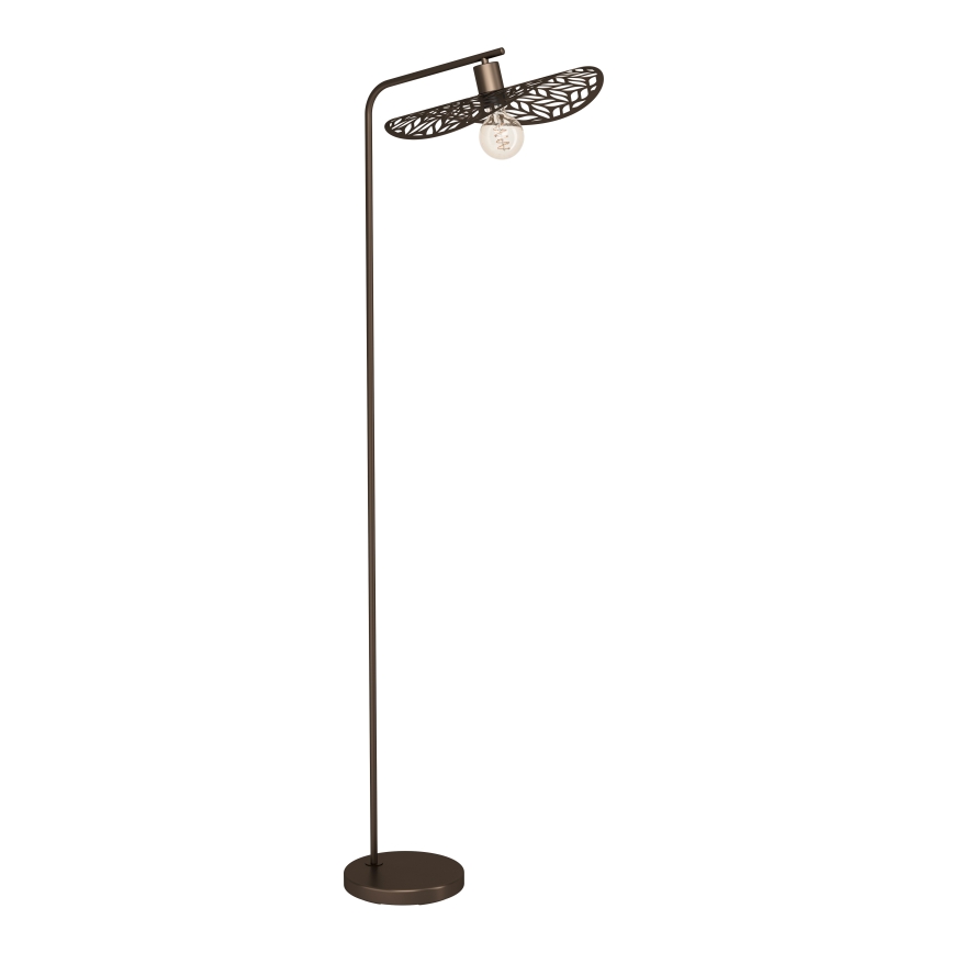 Eglo - Podna lampa 1xE27/60W/230V bronzana