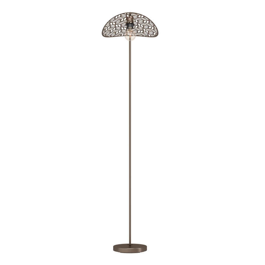 Eglo - Podna lampa 1xE27/60W/230V bronzana