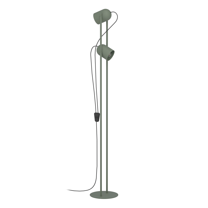 Eglo - Stojeća lampa 2xE14/8W/230V zelena