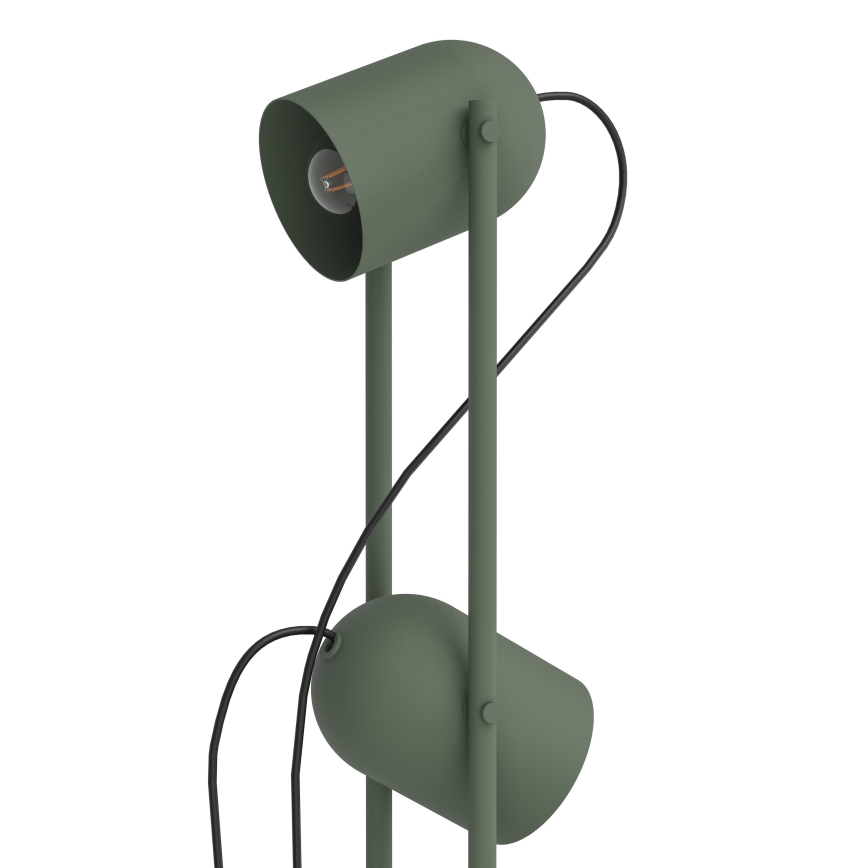 Eglo - Stojeća lampa 2xE14/8W/230V zelena
