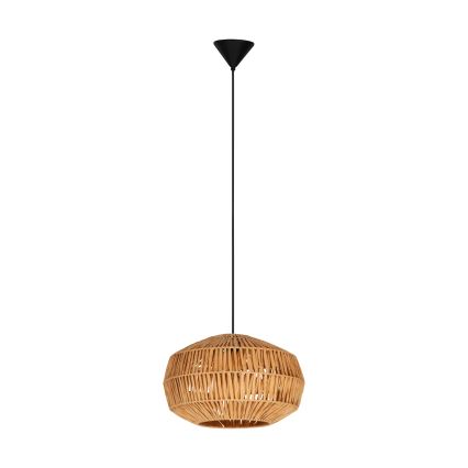 Eglo - Luster na sajli 1xE27/40W/230V braon
