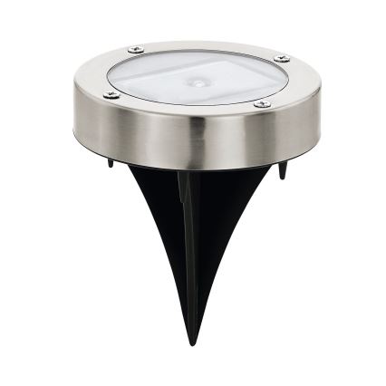 Eglo 48777 - LED solarno svetlo sa senzorom LED/0,07W/1,2V 200 mAh mat hrom