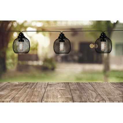 Eglo 48964 - Solarni LED lanac 8xLED/3 m 600 mAh IP44