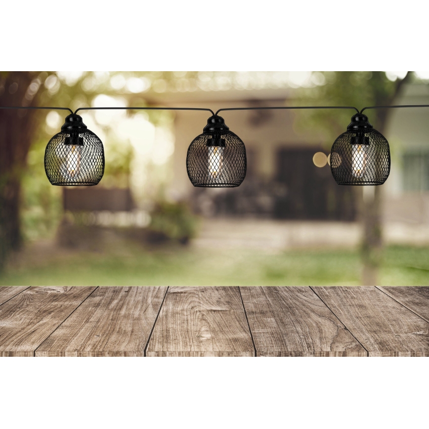Eglo 48964 - Solarni LED lanac 8xLED/3 m 600 mAh IP44