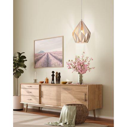 Eglo - Viseći luster na sajli 1xE27/60W/230V