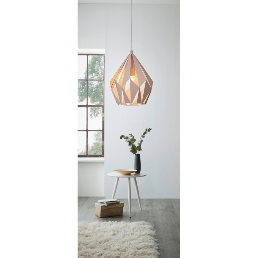 Eglo - Viseći luster na sajli 1xE27/60W/230V