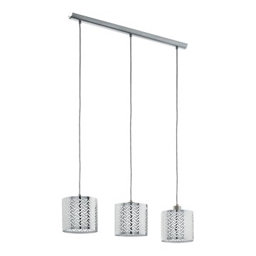Eglo 49166 - Viseći luster na sajli LEAMINGTON 1 3xE27/60W/230V