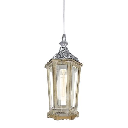 Eglo 49206 - Viseći luster KINGHORN na sajli 1xE27/42W/230V
