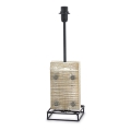 Eglo 49325 - Noga za lampu VINTAGE 1xE14/40W/230V crni metal