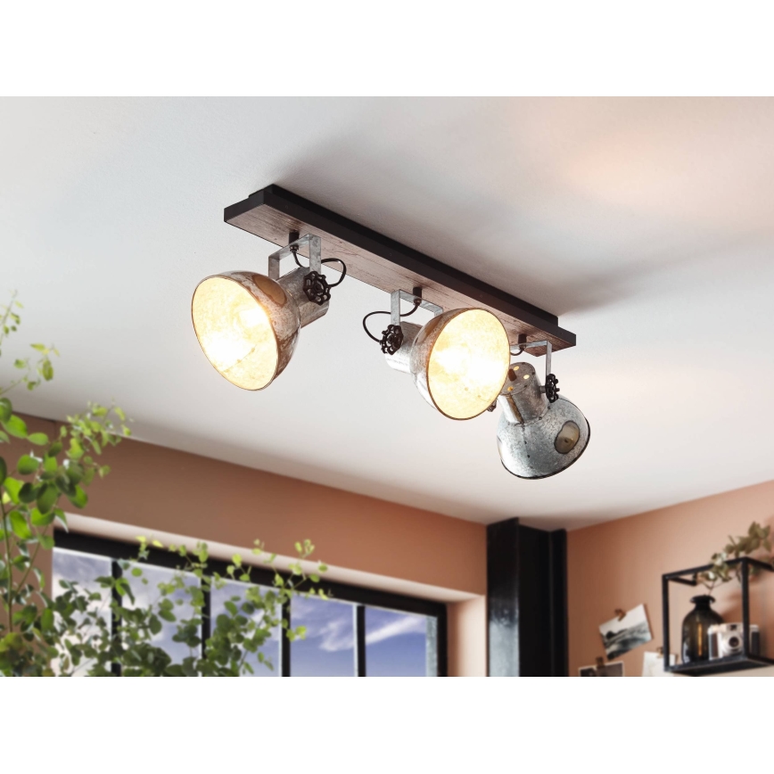 Eglo - Spot svetiljka 3xE27/40W/230V