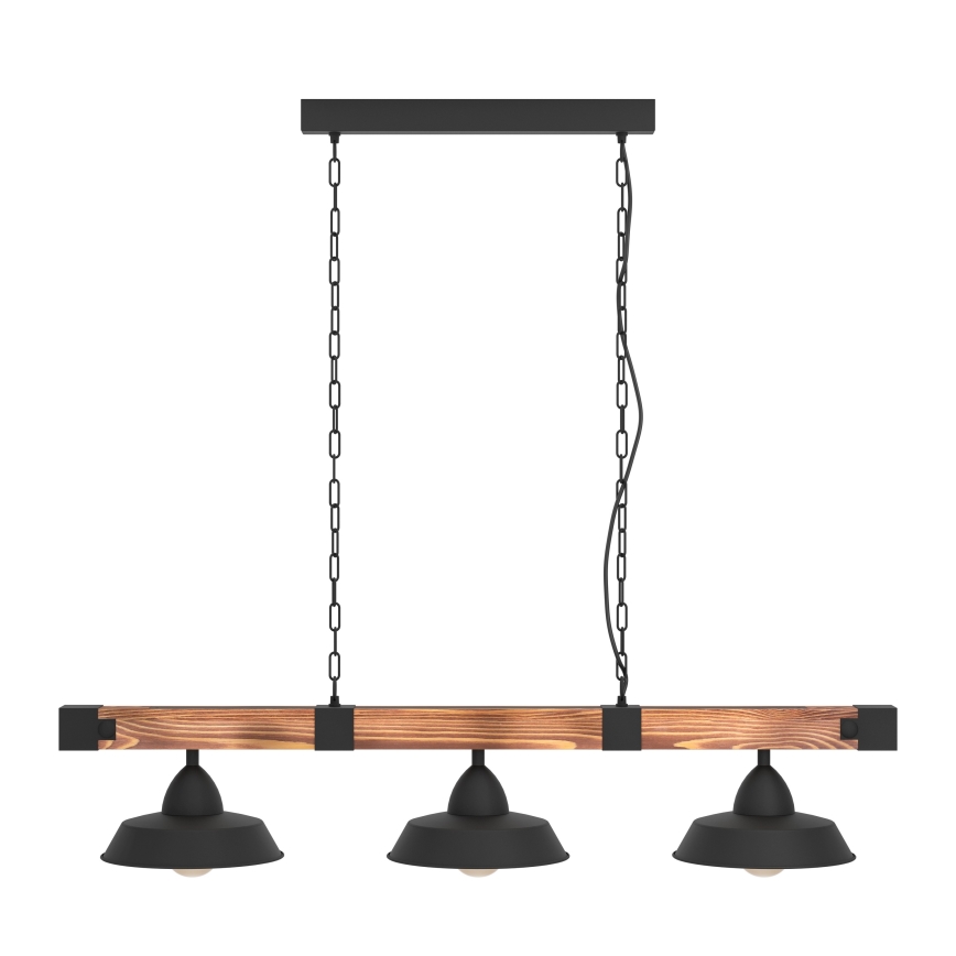 Eglo - Luster na lancu 3xE27/60W/230V