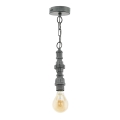 Eglo 49707 - Luster na lancu CHEPSTOW 1xE27/60W/230V