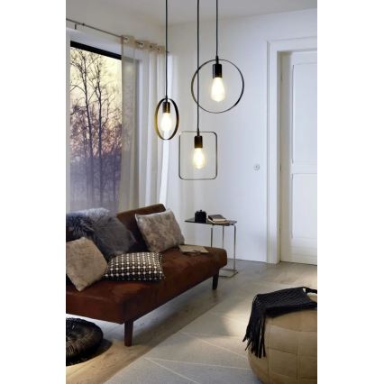 Eglo 49776 - Luster na lanku BEDINGTON 1xE27/60W