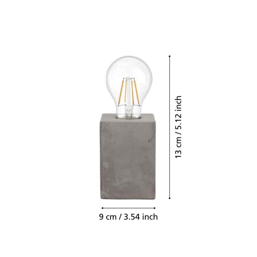 Eglo - Stona lampa 1xE27/60W