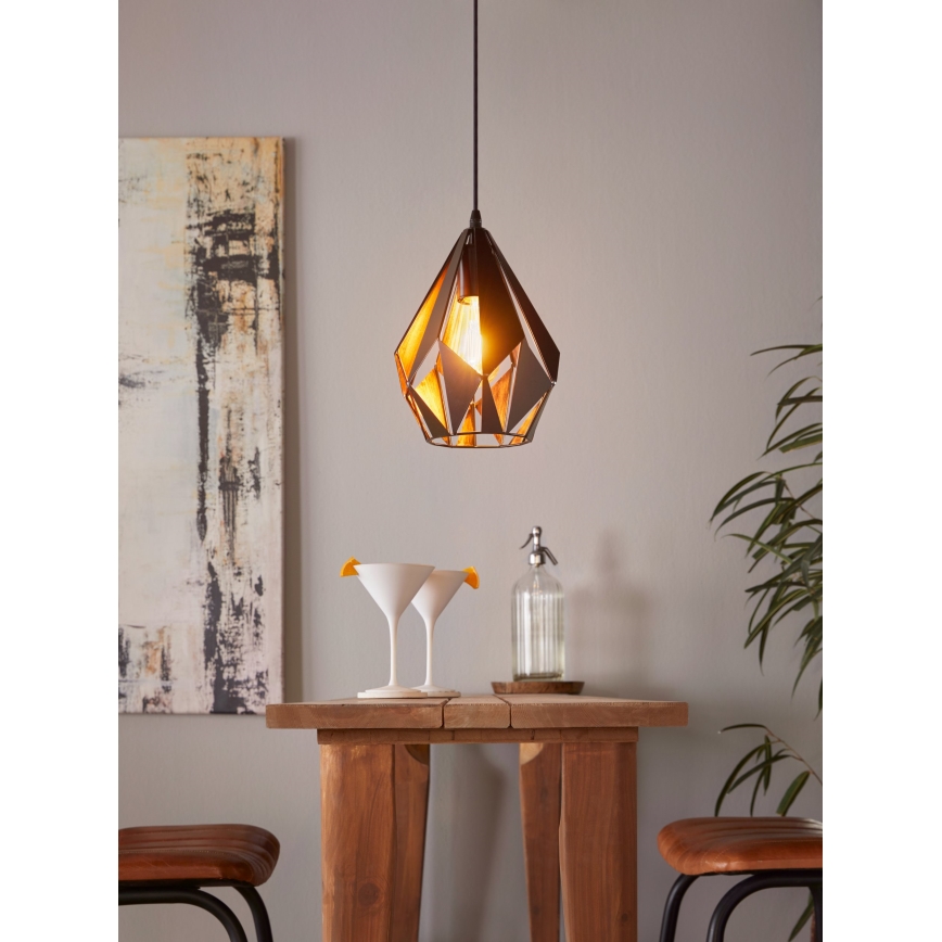 Eglo - Luster na sajli 1xE27/60W/230V
