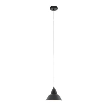 Eglo 54514 - LED luster na sajli 1xE27/6W/230V crna