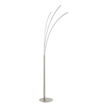 Eglo 54973 - prigušiva LED podna lampa 3xLED/6,3W/230V matni hrom
