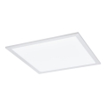 Eglo 55148 - LED RGBW prigušiva stropna svetiljka LED/12W/230V 2700-6500K 45x45 cm bela + daljinski upravljač