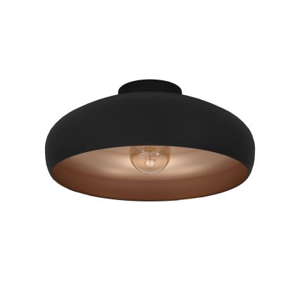 Eglo 55248 - Stropno svetlo MOGANO, 1xE27/60W/230V, crna